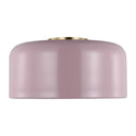 Malone Outdoor (Damp) Flush Mount Ceiling Light by Visual Comfort Studio
