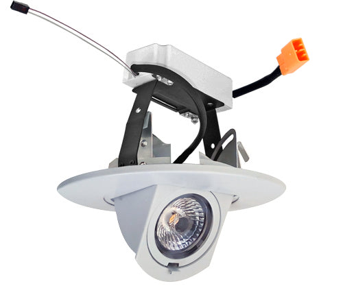 4" LED Adjstbl Trm 0-90Deg 0-10V Dim by Elco Lighting