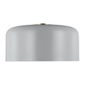 Malone Outdoor (Damp) Flush Mount Ceiling Light by Visual Comfort Studio