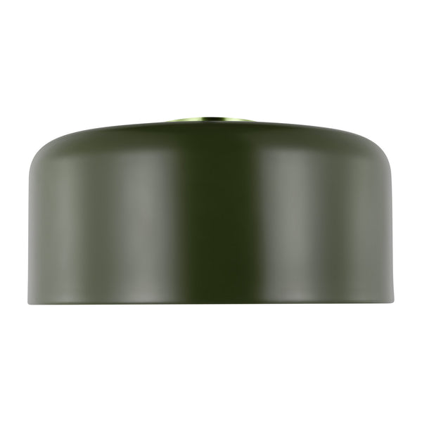 Malone Outdoor (Damp) Flush Mount Ceiling Light by Visual Comfort Studio