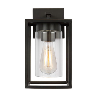 Buy antique-bronze-with-clear-glass-and-clear-shade Vado Outdoor (Wet) Wall Lantern by Visual Comfort Studio