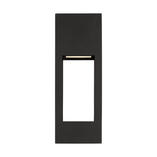 Buy black-with-satin-etched-glass Testa Outdoor (Wet) Wall Lantern by Visual Comfort Studio