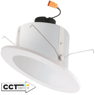 6"Slp Clng Rflctr Insrt Gmbl 1150Lm 5Cct by Elco Lighting