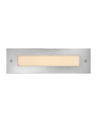 Buy stainless-steel-with-frosted-lens-glass-and-frosted-shade Sparta - Dash Outdoor (Wet) Brick Light by Hinkley