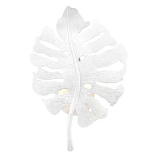 Buy textured-white-plaster Aruba Sconce by Golden