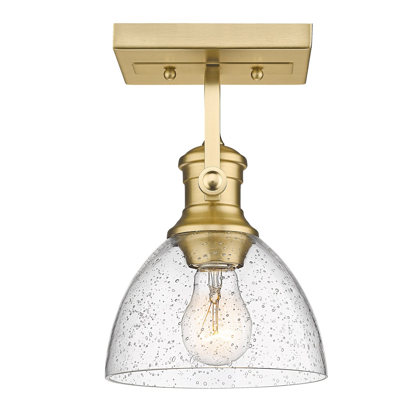 Hines Semi-Flush Mount Ceiling Light by Golden