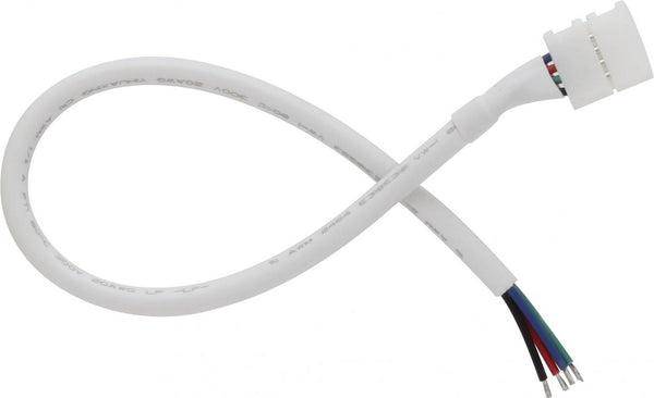 24" Live End Connctr For Rgb Tape Lgt Accents by Elco Lighting