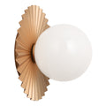 Modern Ruff Sconce by Matteo Lighting