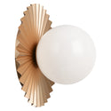 Modern Ruff Sconce by Matteo Lighting