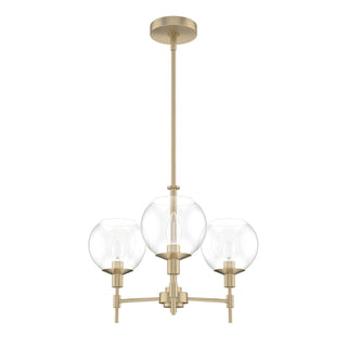 Buy alturas-gold-with-clear-glass-and-clear-shade Xidane Chandelier by Hunter