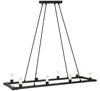 Buy matte-black Cascadian Chandelier by Matteo Lighting