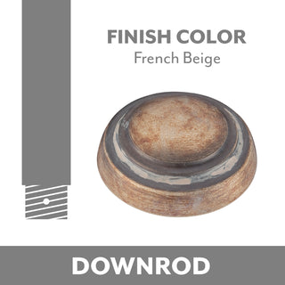 Buy french-beige Minka Aire Downrod by Minka Aire