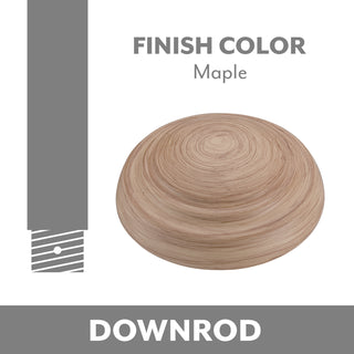 Buy maple Minka Aire Downrod by Minka Aire