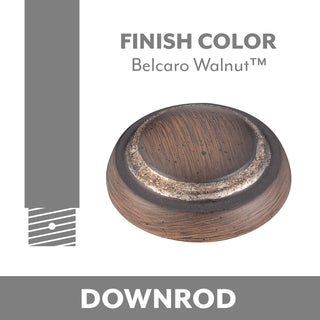 Buy belcaro-walnut Outdoor (Wet) Downrod by Minka Aire
