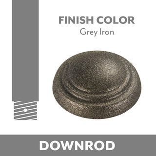 Buy grey-iron Downrod by Minka Aire