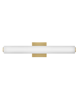 Buy lacquered-brass-with-etched-white-glass-and-white-shade Marti Vanity by Lark