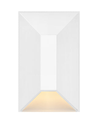 Buy matte-white-and-metal-shade Nuvi Outdoor (Wet) Deck Sconce by Hinkley