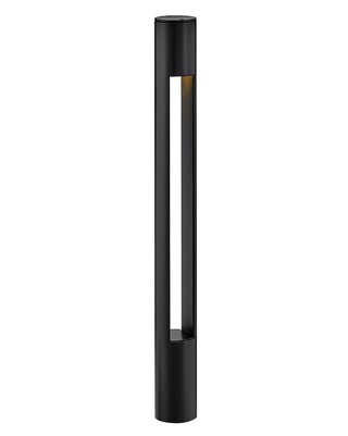 Buy satin-black-with-etched-lens-glass-and-white-shade Atlantis Outdoor (Wet) Bollard by Hinkley
