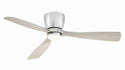 3-Blades Klinch Outdoor (Damp) Hugger Ceiling Fan with Light by Fanimation