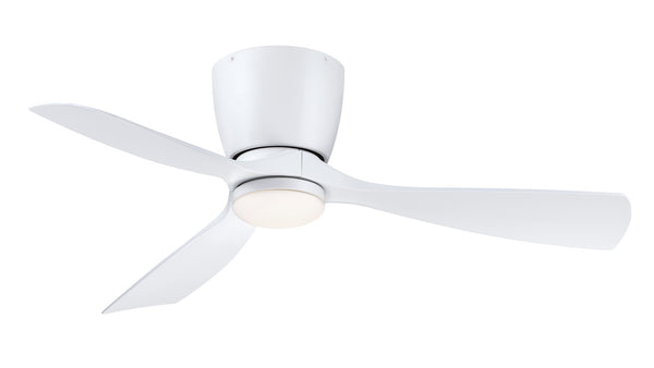 Klinch Outdoor (Damp) Hugger Ceiling Fan with Light by Fanimation