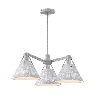 Buy steel-shade Archer Chandelier by Alora