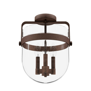 Karloff Flush Mount Ceiling Light by Hunter