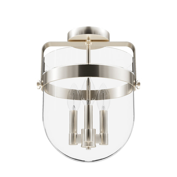 Karloff Flush Mount Ceiling Light by Hunter