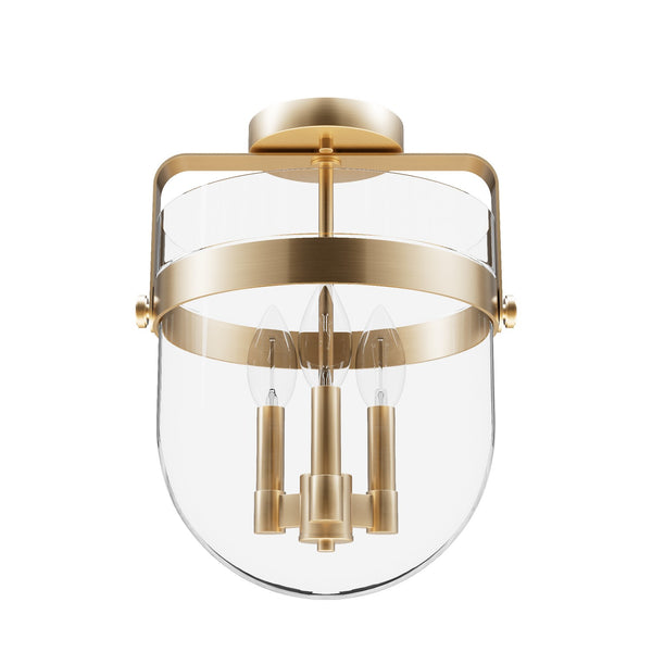 Karloff Flush Mount Ceiling Light by Hunter