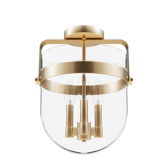Karloff Flush Mount Ceiling Light by Hunter