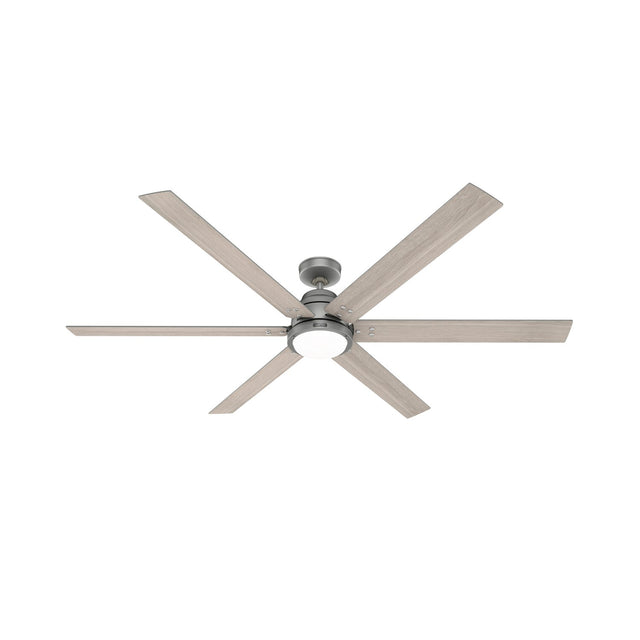 Gravity Ceiling Fan with Light by Hunter