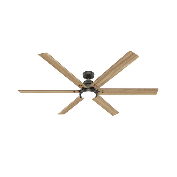 Gravity Ceiling Fan with Light by Hunter