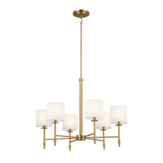 Buy brushed-natural-brass Ali Chandelier by Kichler