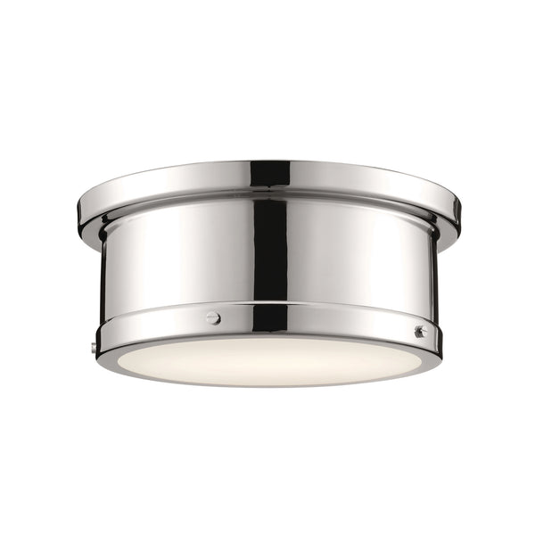 Serca Outdoor (Damp) Flush Mount Ceiling Light by Kichler