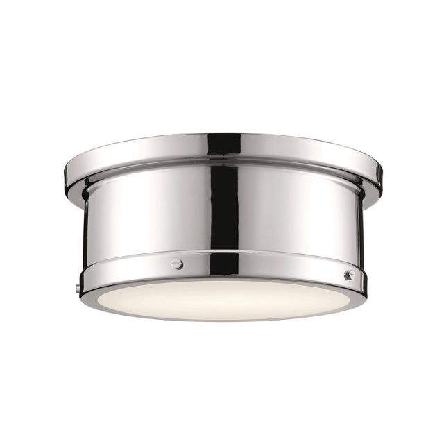 Serca Outdoor (Damp) Flush Mount Ceiling Light by Kichler