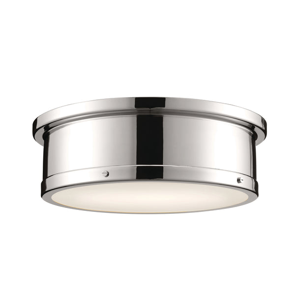 Serca Outdoor (Damp) Flush Mount Ceiling Light by Kichler
