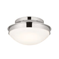 Bretta Outdoor (Damp) Flush Mount Ceiling Light by Kichler