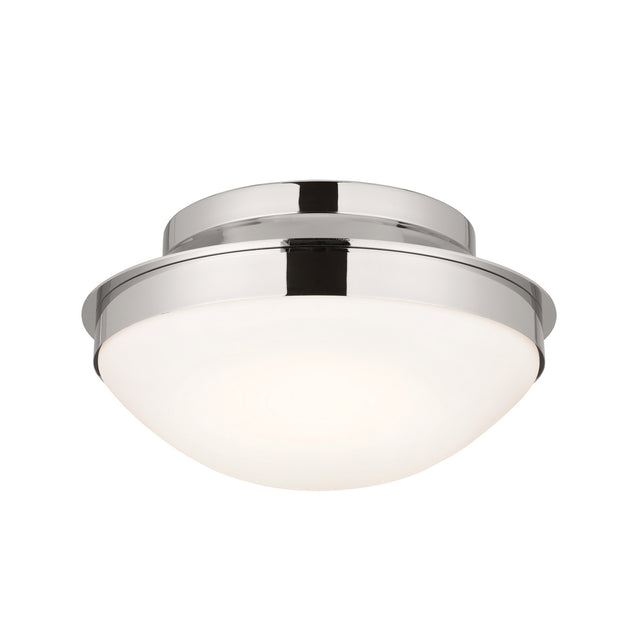 Bretta Outdoor (Damp) Flush Mount Ceiling Light by Kichler