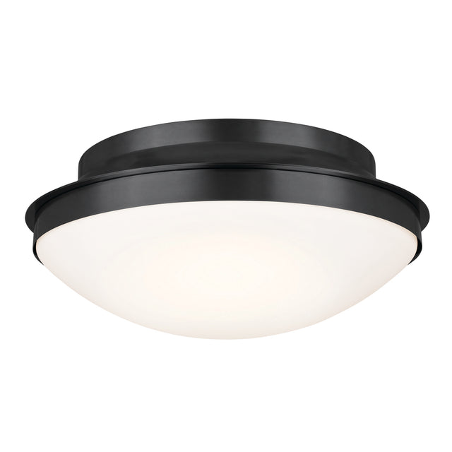 Bretta Outdoor (Damp) Flush Mount Ceiling Light by Kichler