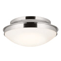 Bretta Outdoor (Damp) Flush Mount Ceiling Light by Kichler