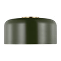 Malone Outdoor (Damp) Flush Mount Ceiling Light by Visual Comfort Studio