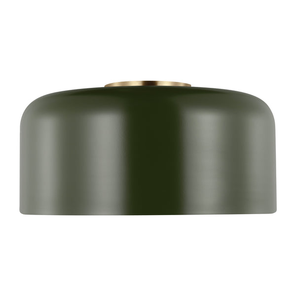 Malone Outdoor (Damp) Flush Mount Ceiling Light by Visual Comfort Studio