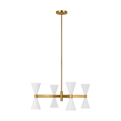 Albertine Outdoor (Damp) Chandelier by Visual Comfort Studio