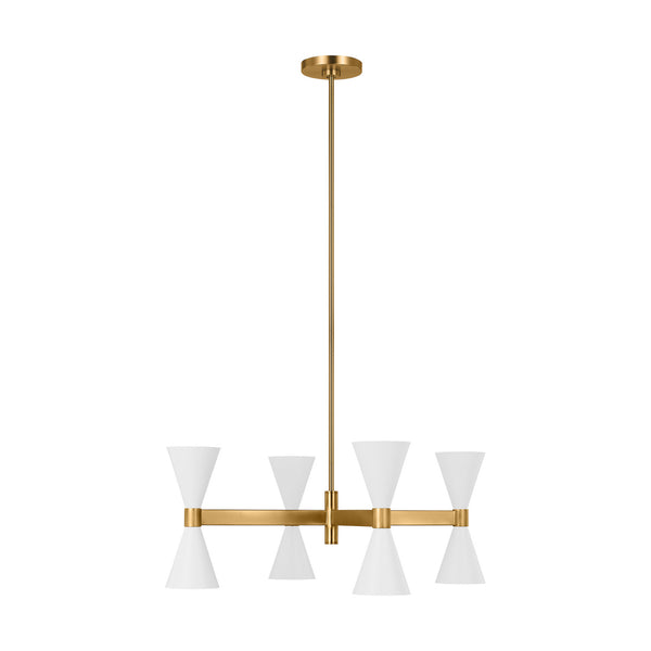 Albertine Outdoor (Damp) Chandelier by Visual Comfort Studio