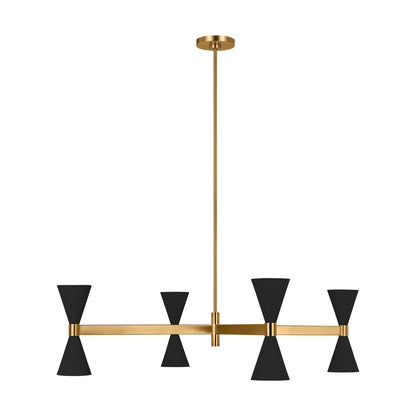 Albertine Outdoor (Damp) Chandelier by Visual Comfort Studio