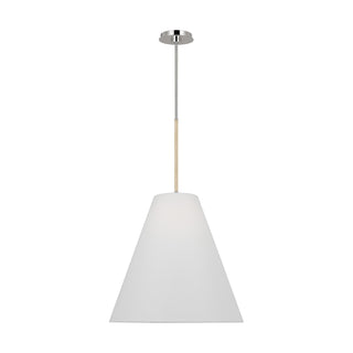Buy polished-nickel Remy Outdoor (Damp) Pendant by Visual Comfort Studio