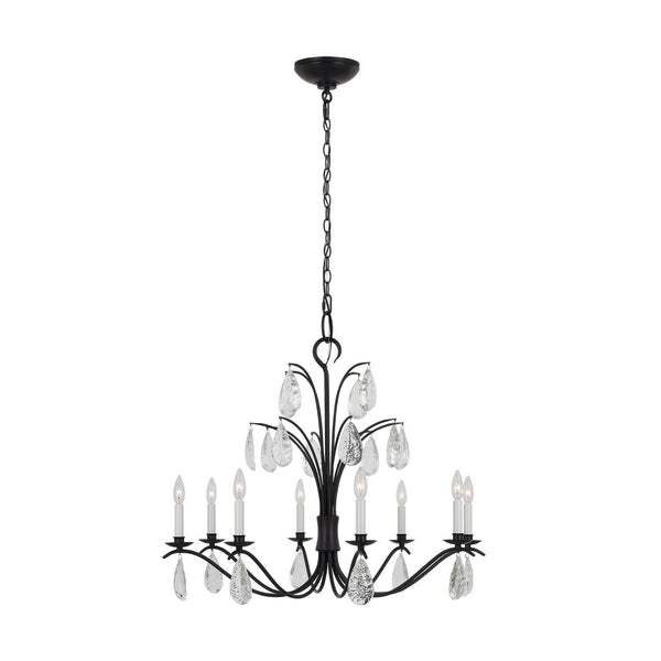 Shannon Outdoor (Damp) Chandelier by Visual Comfort Studio