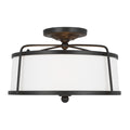 Stonington Outdoor (Damp) Flush Mount Ceiling Light by Visual Comfort Studio