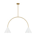 Cambre Outdoor (Damp) Chandelier by Visual Comfort Studio