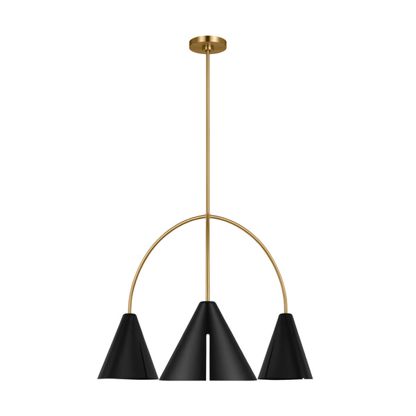 Cambre Outdoor (Damp) Chandelier by Visual Comfort Studio