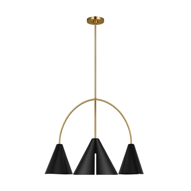 Cambre Outdoor (Damp) Chandelier by Visual Comfort Studio